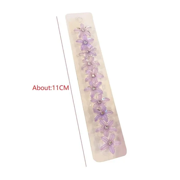 10_pcs_Purple_Colour__Flower_Hair_Clips_for_Girls_&_Women