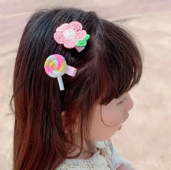 14_pcs_Pink_Colour_Hair_Clips_for_Baby_Girls_–_Cute_Cartoon_Fruit,_Animal_&_Flower_Hair_Pins_
