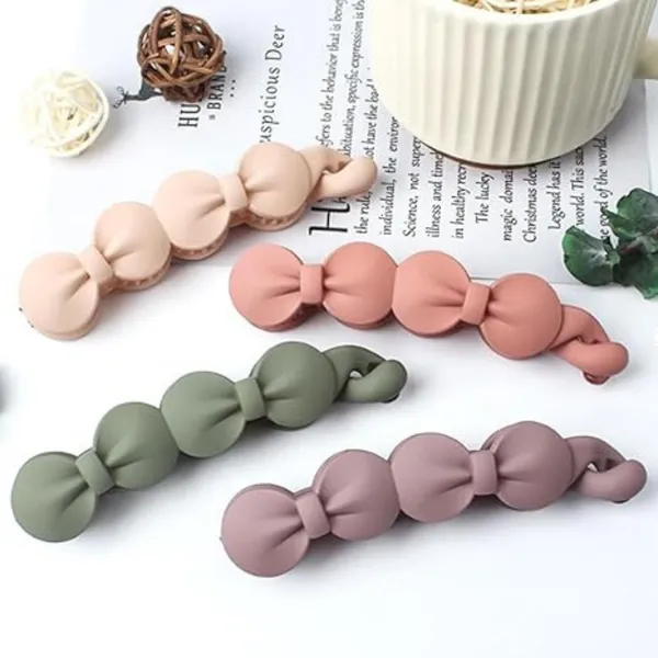 Pack_of_4_Pcs__Cute_Bananaclip_Matte_Color_11_cm_Banana_Bow_Hair_Clip_–_Acrylic_Hair_Banana_Clip_for_Women_and_Girls_Multicolour_