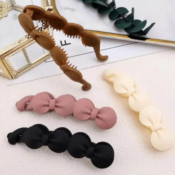 Multicolor_Banana_Clip_for_Girls_and_Women_(Pack_Of_4)