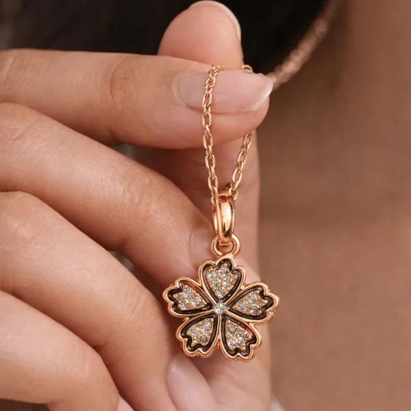 Rose_Gold_Pendant_Necklace_for_Women_&_Girls_|_Artificial_Stone_Leaf_Shape_Pendant_|_Stylish_Daily_Wear_Jewellery_Gift