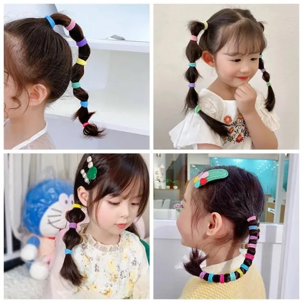 100_pcs_Brown_colour__Mini_Baby_Hair_Ties_for_Girls_and_Kids_