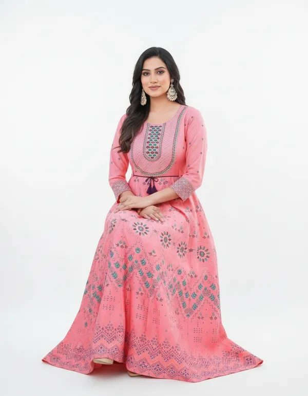 Pink_Rayon_Fabric_Anarkali_Kurti_For_Women