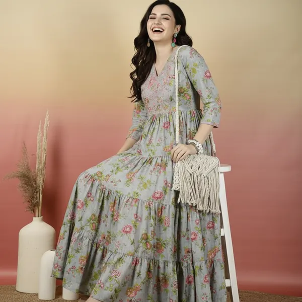 Grey_Rayon_Fabric_Anarkali_Kurti_For_Women