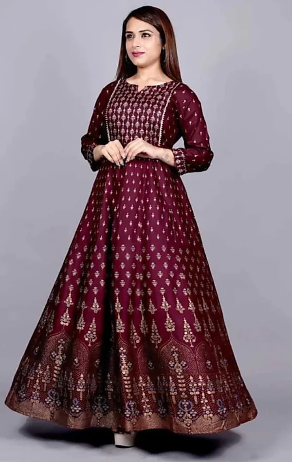 Purple_Rayon_Fabric_Anarkali_Kurti_For_Women