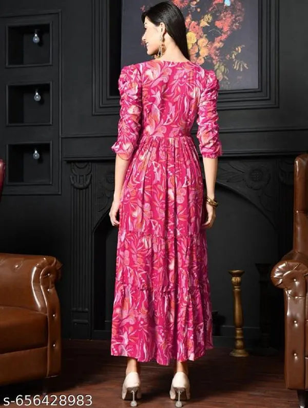 Pink_Jaipuri_Rayon_Anarkali_Kurti_For_Women