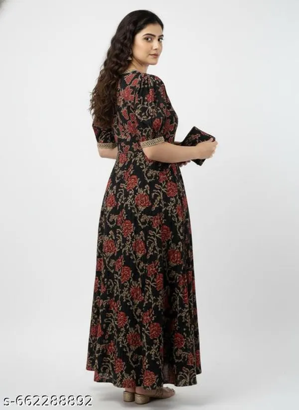 Black_Embroidery_Rayon_Anarkali_Long_Kurti_For_Women