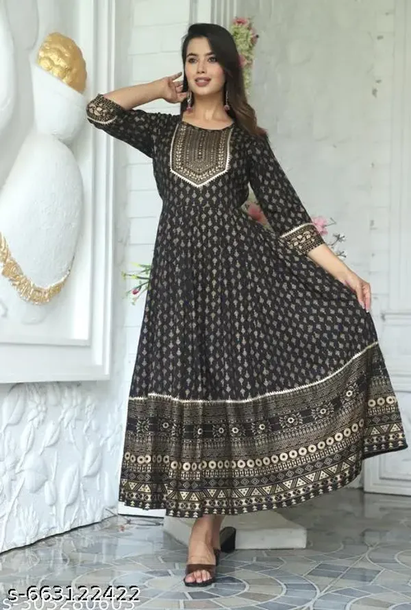 Rayon_Jaipuri_Rayon_Anarkali_Kurti_For_Women