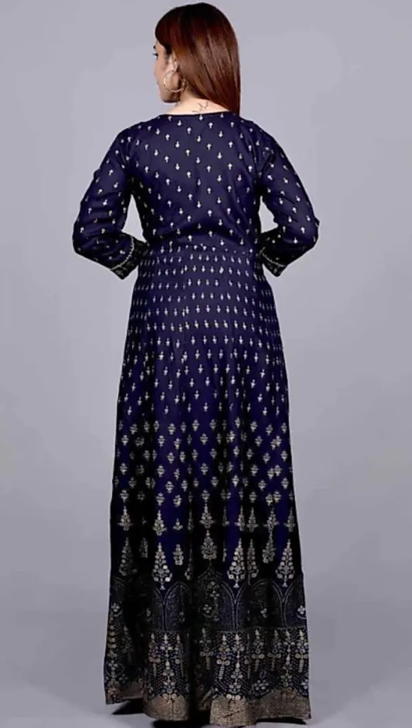 Blue_Rayon_Fabric_Anarkali_Kurti_For_Women