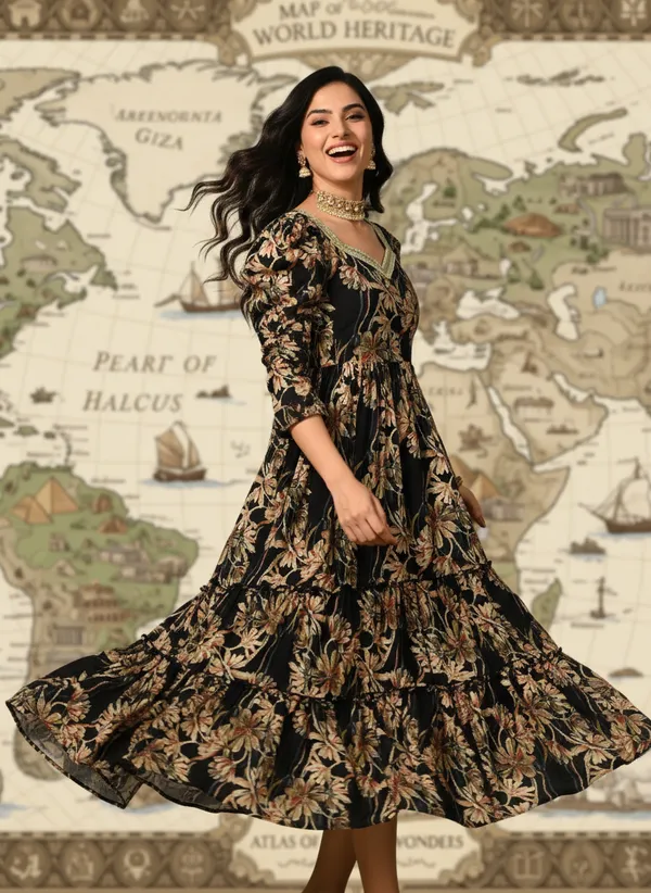 Black_Rayon_Fabric_Anarkali_Kurti_For_Women