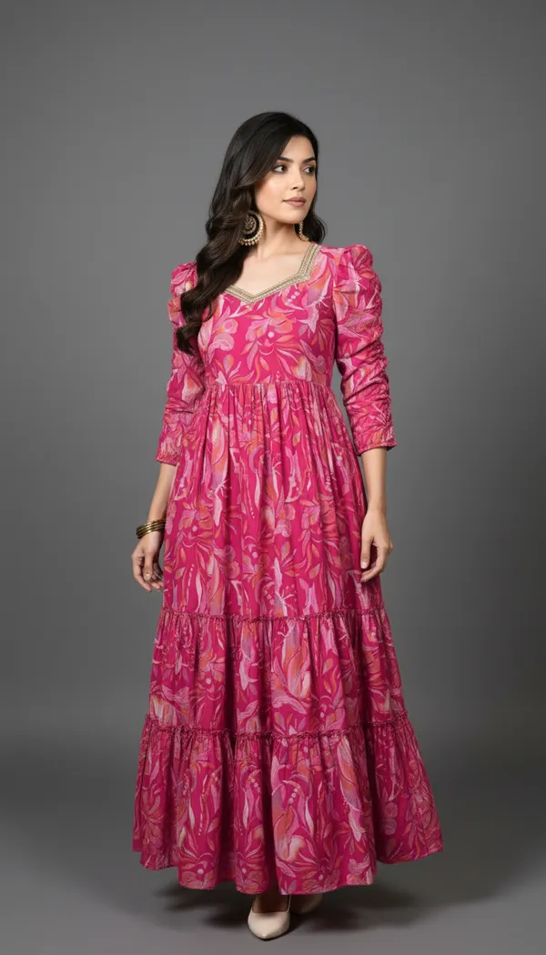 Pink_Rayon_Fabric_Anarkali_Kurti_For_Women