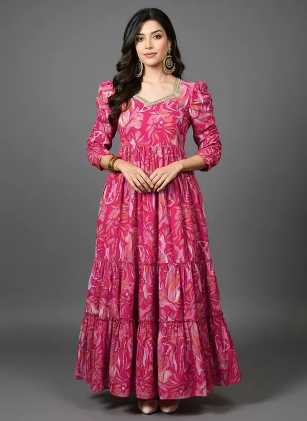 Pink_Rayon_Fabric_Anarkali_Kurti_For_Women