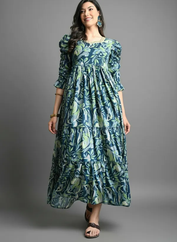 Blue_Rayon_Fabric_Anarkali_Kurti_For_Women