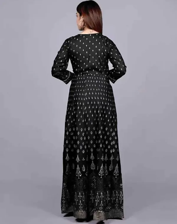 Black_Rayon_Fabric_Anarkali_Kurti_For_Women