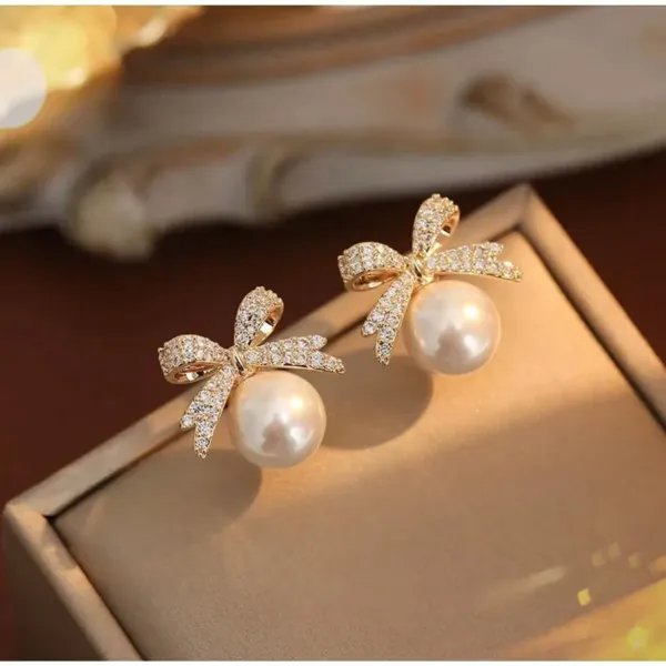 Creatitude_Elegant_Bow_Crystal_Pearl_Stud_Earrings_Combo_Set_for_Women_&_Girls_–_Gold_Finish_(2_Pairs)