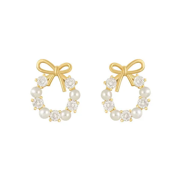 Creatitude_Elegant_Bow_&_Pearl_Crystal_Wreath_Stud_Earrings_for_Women_–_Gold_Finish_Party_&_Daily_Wear