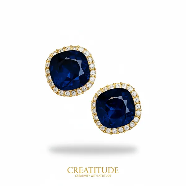 Royal_Navy_Blue_Sapphire_Stud_Earrings_|_Blue_Crystal_&_Diamond_Halo_Gold-Plated_Earrings_For_Women