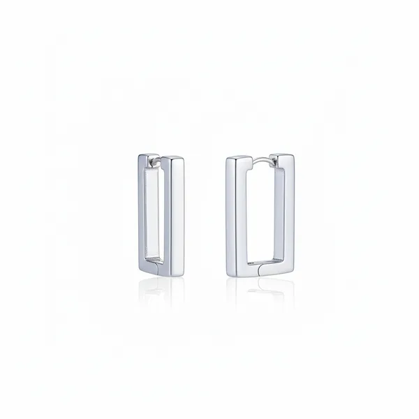 Silver_Rectangular_Hoop_Earrings_|_Modern_Geometric_Minimalist_Jewellery_For_Women