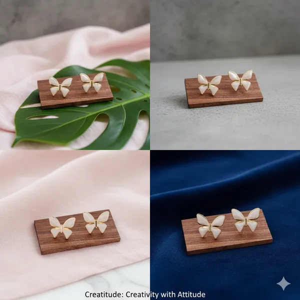 White_Butterfly_Stud_Earrings_|_Gold-Plated_Enamel_Earrings_For_Women