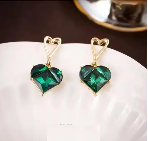 Green_Heart_Crystal_Drop_Earrings_|_Gold-Plated_Alloy_Earrings_|_Elegant,_Trendy_&_Romantic_Jewellery_For_Party,_Date_&_Gift_Wear_For_Women