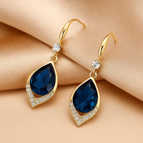 Blue_Gold-Plated_Sapphire_Drop_Earrings_|_Teardrop_Crystal_Dangler_Earrings_For_Women