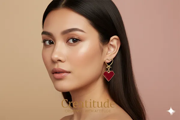 Red_Enamel_Heart_Drop_Earrings_|_Playful_Gold-Tone_Statement_Jewellery_For_Women