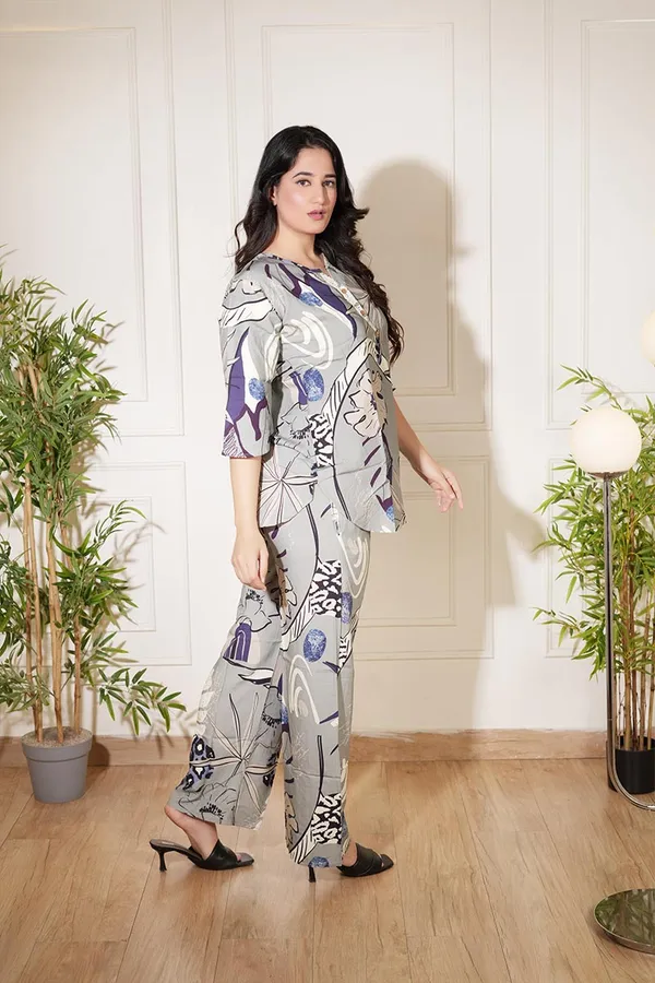 Grey_Divine_Petals_Printed_Co-Ord_Set_For_Women