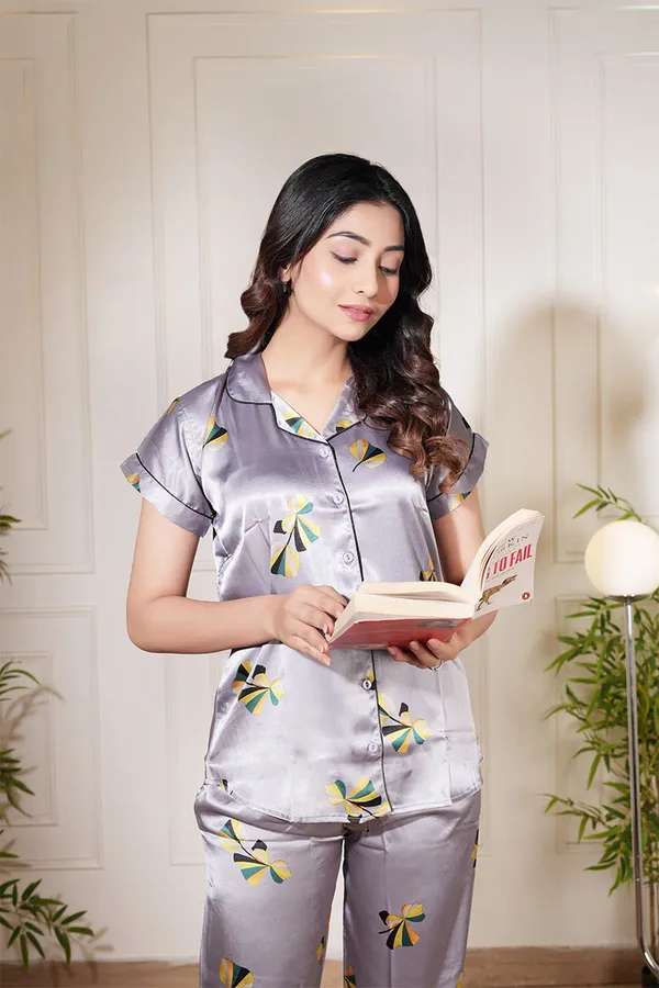 Grey_Luxe_Satin_Bloom_Nightwear_Set_-_Soft,_Silky_&_Luxurious_Night_Comfort_For_Women