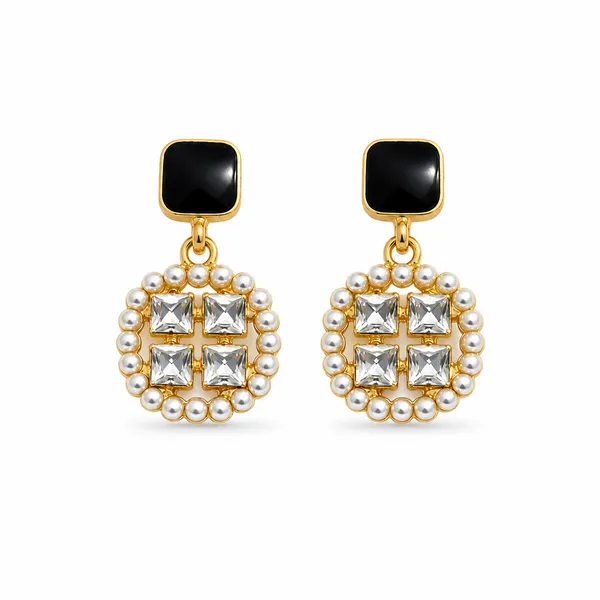 Ivory_And_Black_Premium_And_Stone_And_Pearl_Earrings_For_Women