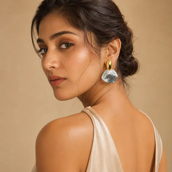 Vogue_Trendy_Shell_Drop_Earrings