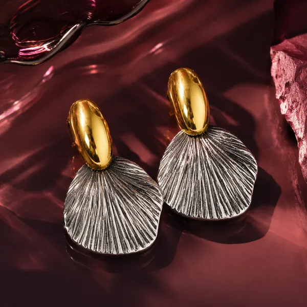 Vogue_Trendy_Shell_Drop_Earrings