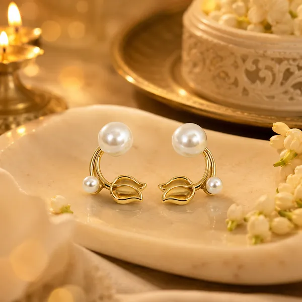 Pearl_Rose_Petal_Earring