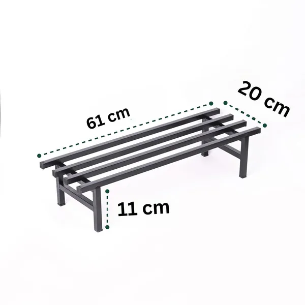 Heavy_Duty_Metal_Plant_Stand_For_Pots_Set_Of_2_Rust_Proof_Powder_Coated_Iron_Planter_Stand_Indoor_Outdoor_Flower_Pot_Stand_For_Balcony_Garden_Home_Decor_61_X_20_X_11_Cm_Black