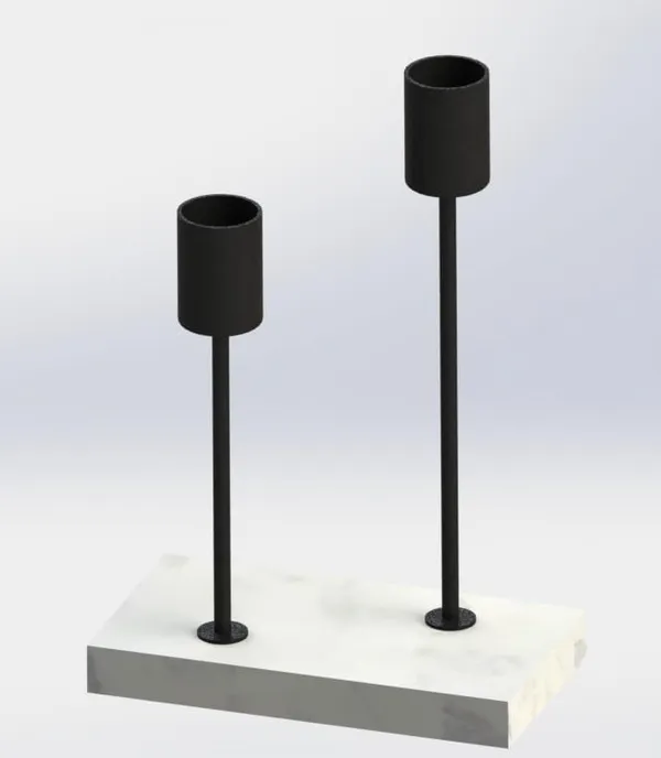 Candle_Holder_Black_Metal_Decorative_Candle_Stand_For_Home_Decor_Table_Centerpiece_For_Living_Room_Dining_Table_Bedroom_13X7X19_Cm_Candles_Not_Included