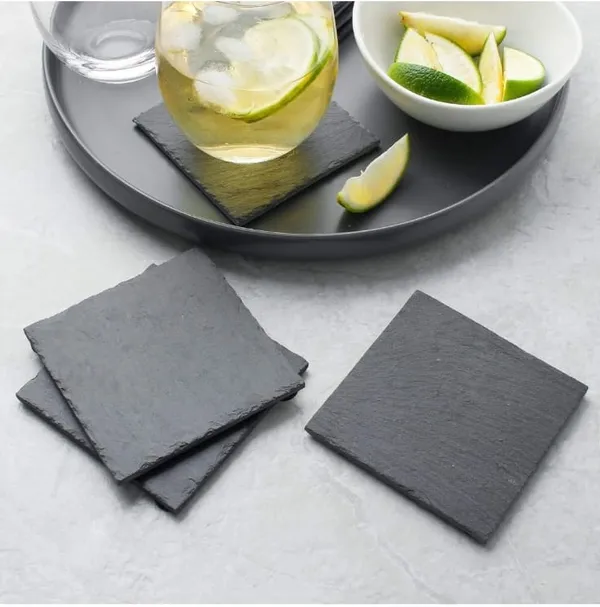 Luxury_Slate_Drink_Coasters,_Set_of_4_Black_Coasters