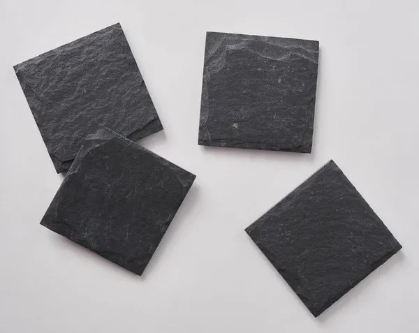 Luxury_Slate_Drink_Coasters,_Set_of_4_Black_Coasters