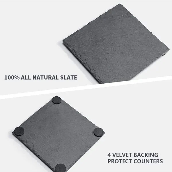 Luxury_Slate_Drink_Coasters,_Set_of_4_Black_Coasters