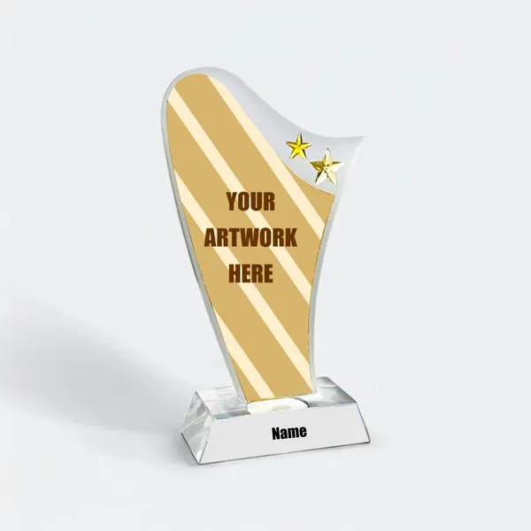 Golden_Twin_Star_Horizon_Acrylic_Trophy