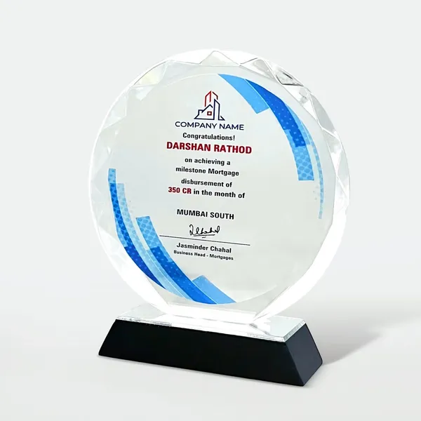 Diamond_Edge_Circular_Acrylic_Plaque