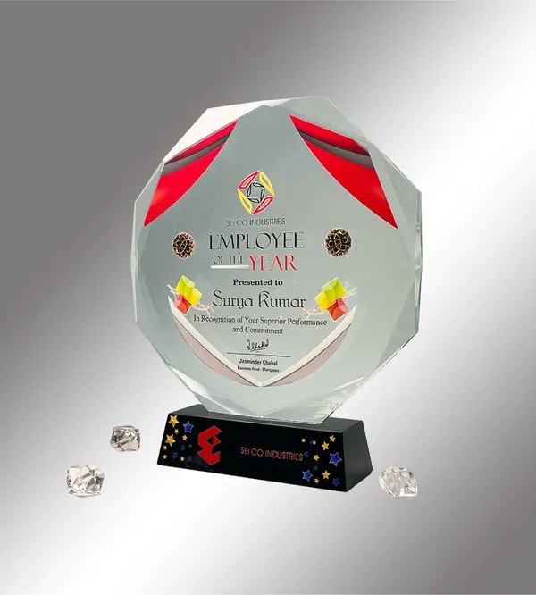 Faceted_Decagon_Glass_Award_With_Stellar_Base