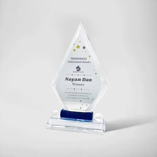 Blue_Base_Crystal_Teardrop_Award