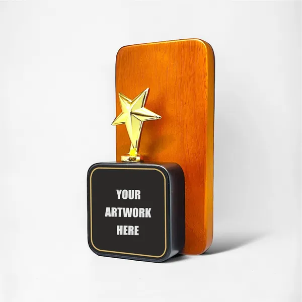 Classic_Oak_Plank_With_Golden_Star_Accent