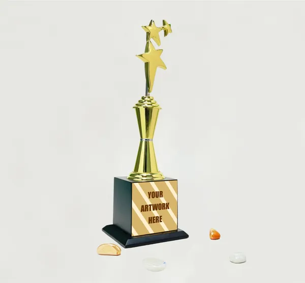 Golden_Shooting_Triple_Star_Pillar_Trophy