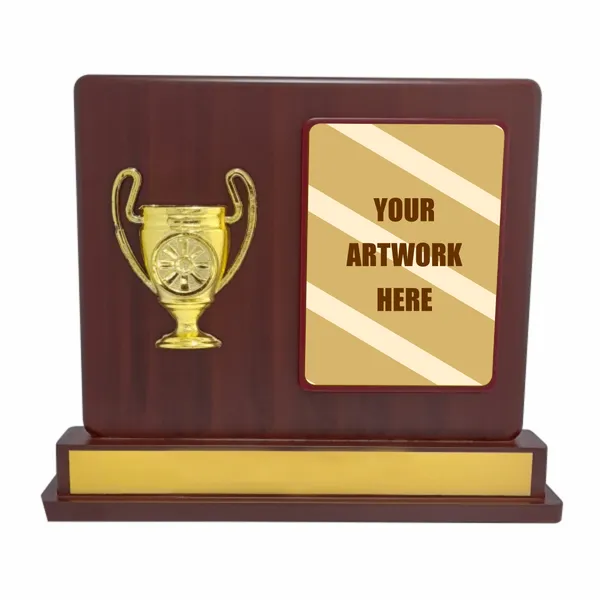 Mahogany_Landmark_Plaque_With_Golden_Trophy_Inset