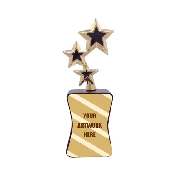 Triple_Layered_Golden_Black_Star_Performance_Award