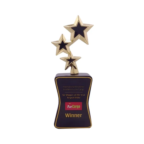 Triple_Layered_Golden_Black_Star_Performance_Award