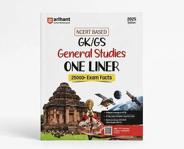 Arihant_Ncert_Based_Gk_Gs_General_Studies_One_Liner_25000_Exam_Facts_2025_Edi