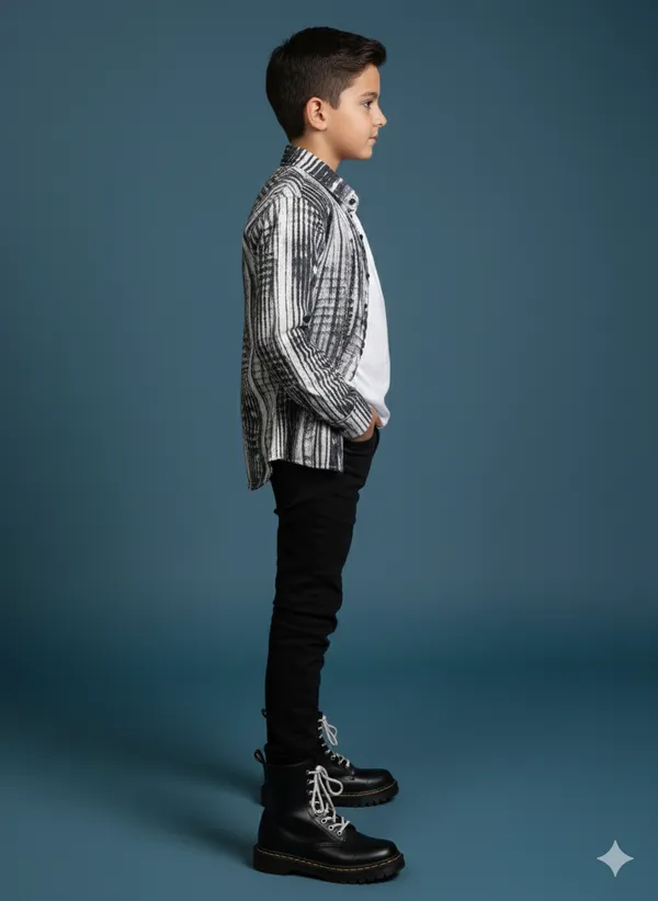 Black_Popcorn_Febric_Kids_Popcorn_Shirt_For_Kids
