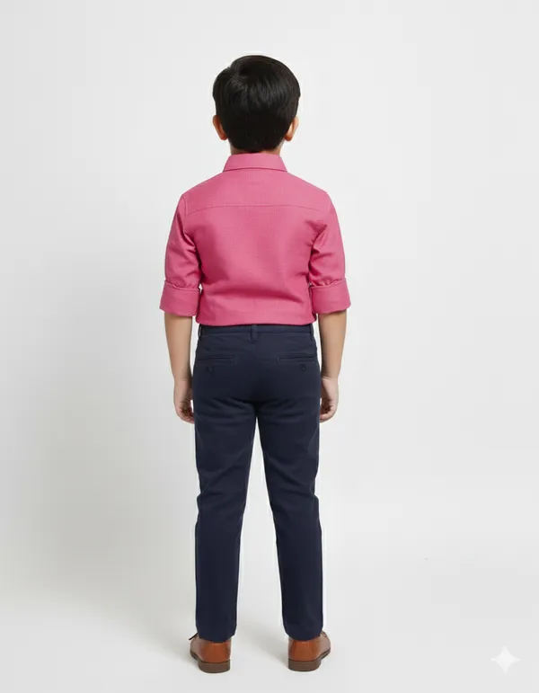 Pink_Cotton_Kids_Plain_Shirt_For_Kids