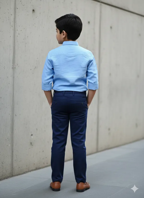 Sky_Blue_Cotton_Kids_Plain_Shirt_For_Kids
